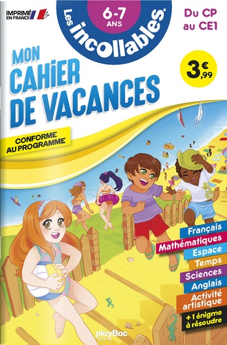 Mon cahier de vacances du CP au CE1. Edition 2023