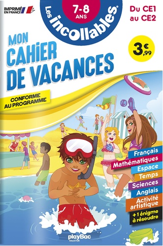 Mon cahier de vacances du CE1 au CE2