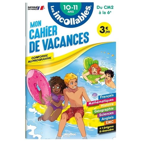 Mon cahier de vacances du CM2 à la 6e. 10-11 ans, Edition 2023