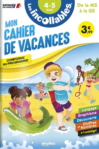 Mon cahier de vacances de la MS à la GS. Edition 2023