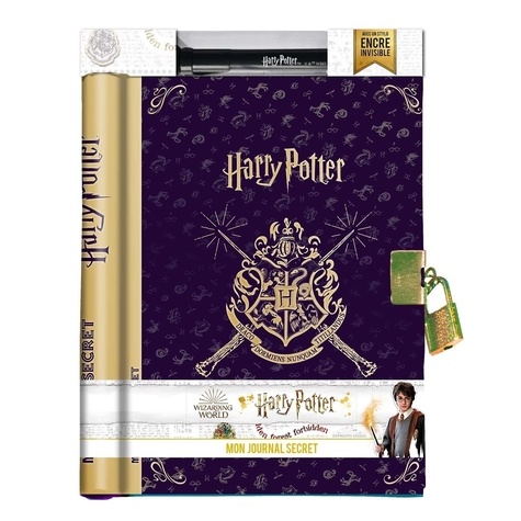 Mon journal secret Harry Potter. Avec 1 stylo à encre invisible