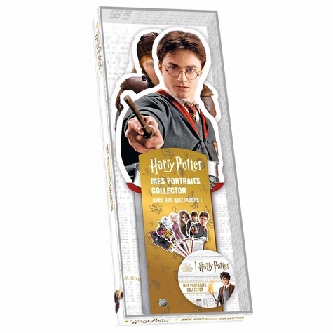 Mes portraits collector Harry Potter. Avec des quiz inédits, des scènes à colorier et 3 planches de stickers