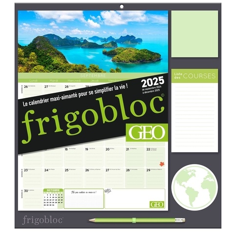 Frigobloc Géo. Edition 2024-2025