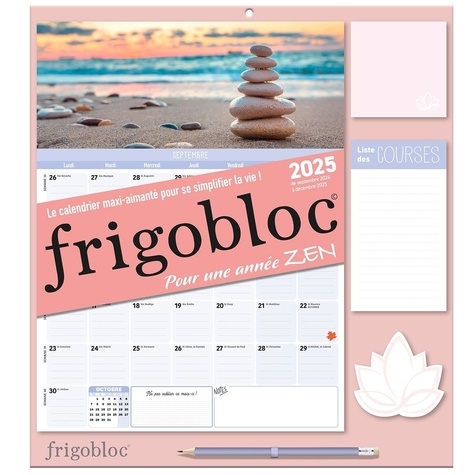 Frigobloc Pour une année Zen. Edition 2024-2025