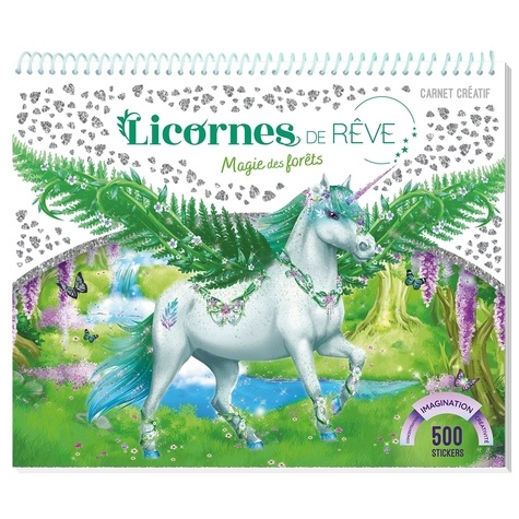 Licornes de rêve. Magie de la forêt