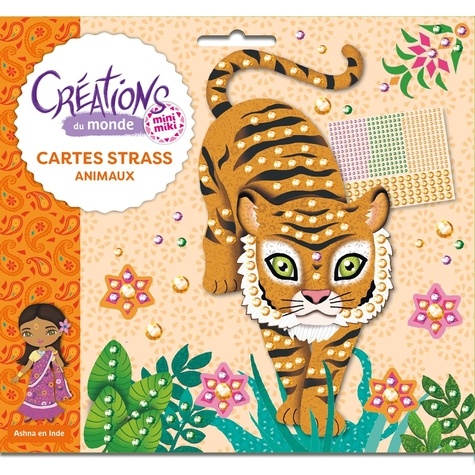 Cartes strass Animaux