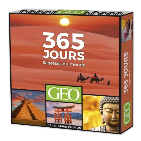 365 jours sagesse du monde. Calendrier photos