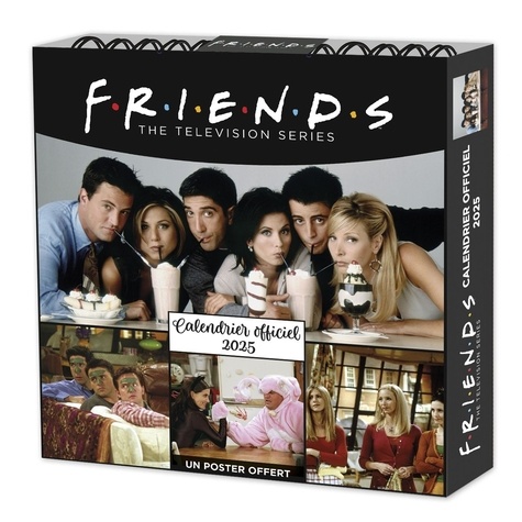 Calendrier officiel Friends. Avec un poster offert, Edition 2025