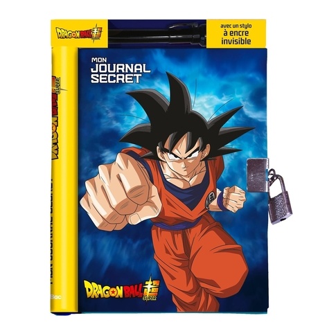 Mon journal secret Dragon Ball Super. Avec un stylo à encre invisible