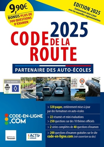 Code de la route. Edition 2025