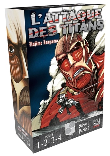 L'attaque des titans Tomes 1, 2, 3, 4 : Saison 1, Partie 1