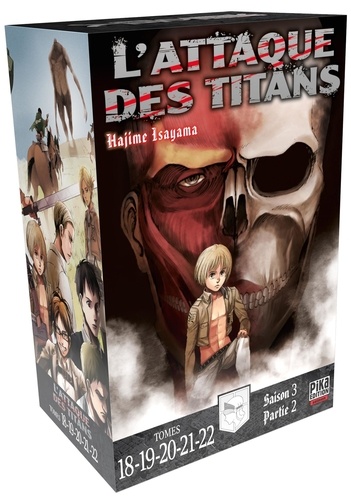 L'attaque des titans Saison 3 Partie 2, Tomes 18 à 22 : Coffret en 5 volumes