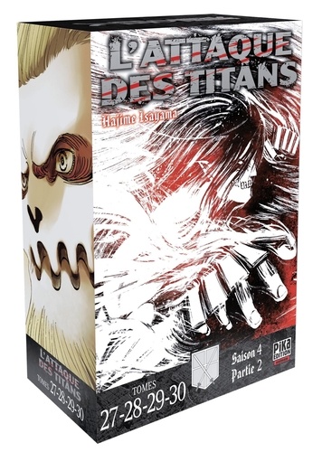 L'attaque des titans Tomes 27 à30 : Coffret en 4 volumes