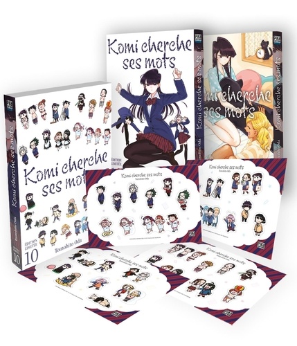 Komi cherche ses mots Tome 10 . Edition collector