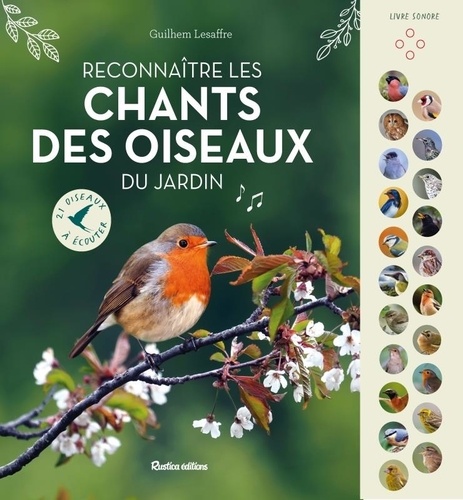 Reconnaître les chants des oiseaux du jardin. 21 oiseaux à écouter