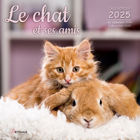 Le chat et ses amis. Calendrier de septembre 2024 à décembre 2025, Edition 2025