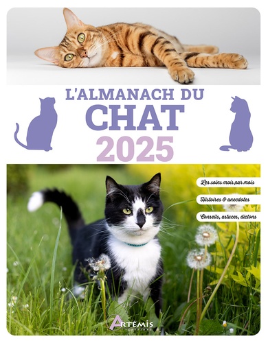 L'almanach du chat. Edition 2025