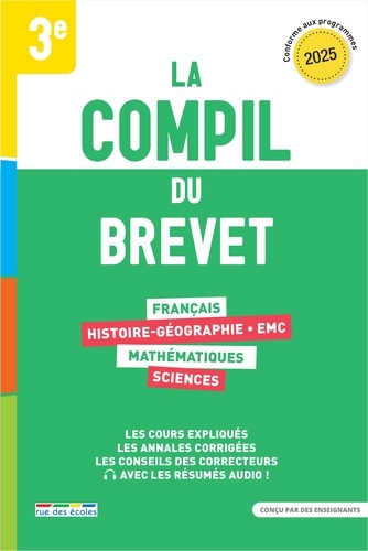 La compil du Brevet 3e. Edition 2025