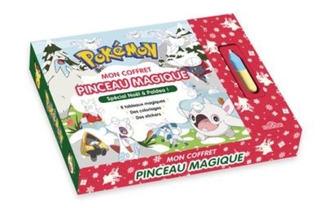 Mon coffret pinceau magique Pokémon Spécial Noël à Paldea ! Avec 1 pinceau magique