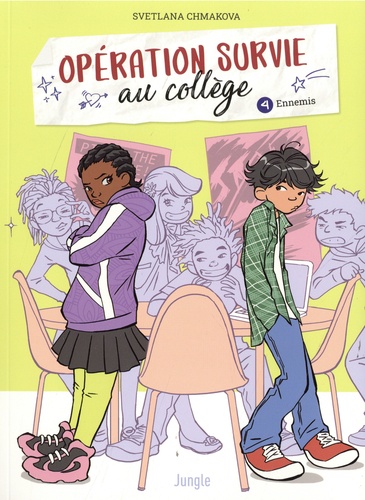 Opération survie au collège Tome 4 : Ennemis