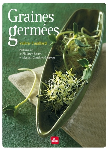 Graines germées. Pré-germination, jeunes pousses, jus d'herbes