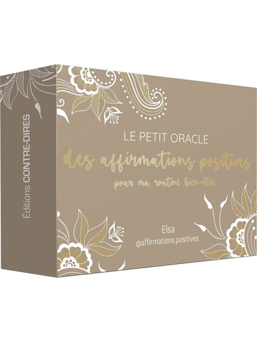 Le petit oracle des affirmations positives pour ma routine bien-être