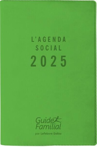 L'agenda social. Edition 2025