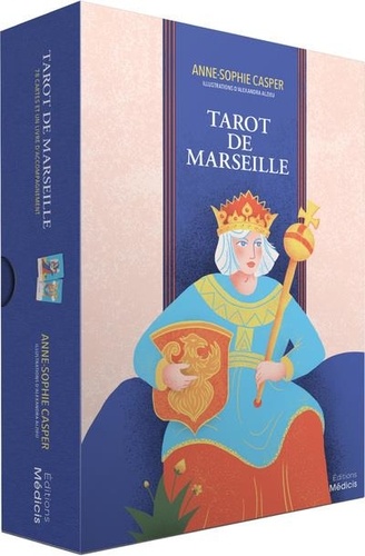 Tarot de Marseille. Coffret avec 78 cartes et un livret