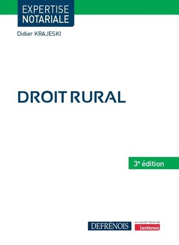 Droit rural. 3e édition