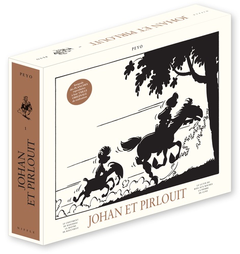 Johan et Pirlouit Oeuvres complètes Tome 1 : Le châtiment de Basenhau ; Le maître de Roucybeuf ; Le lutin du bois aux roches ; La pierre de lune