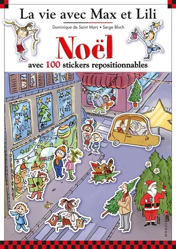 Noël avec 100 stickers repositionnables