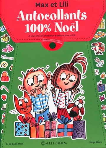 Pochette de stickers Noël Max et Lili