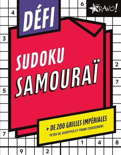 Défi sudoku samouraï. + de 200 grilles impériales