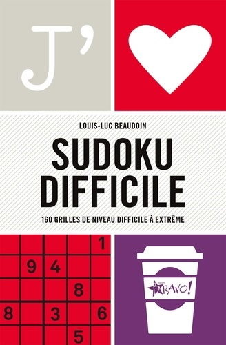 Sudoku difficile. 150 grilles de niveau difficile à diabolique