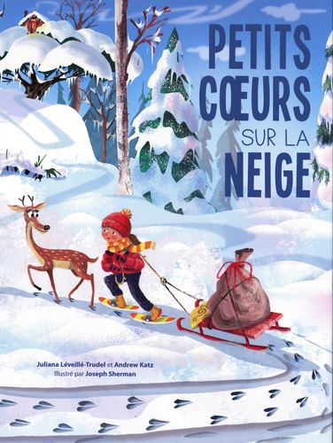 Petits coeurs sur la neige