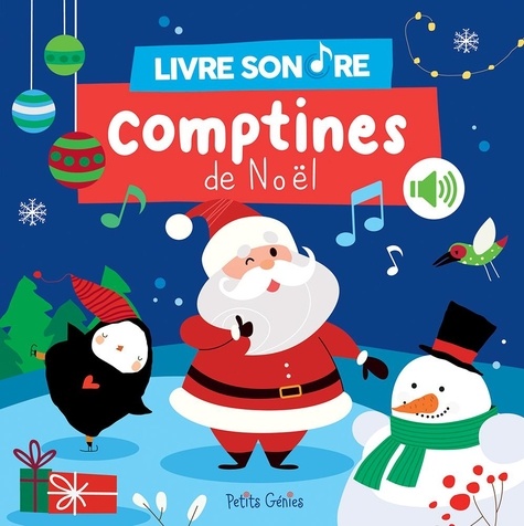 Comptines de Noël. Livre sonore