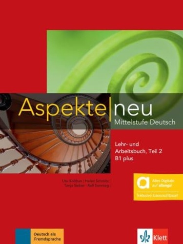 Aspekte neu B1 plus. Mittelstufe Deutsch - Lehr- und Arbeitbuch, Teil 2, Edition en allemand