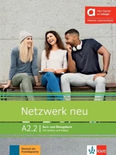 Netzwerk neu A2.2. Livre + cahier hybride, Edition en allemand