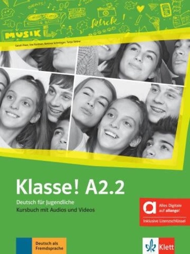 Klasse! A2.2. Livre de l'élève + audios + videos hybride, Edition en allemand