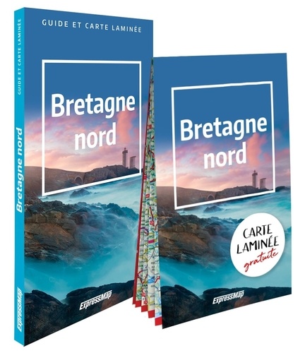 Bretagne nord (guide et carte laminée)