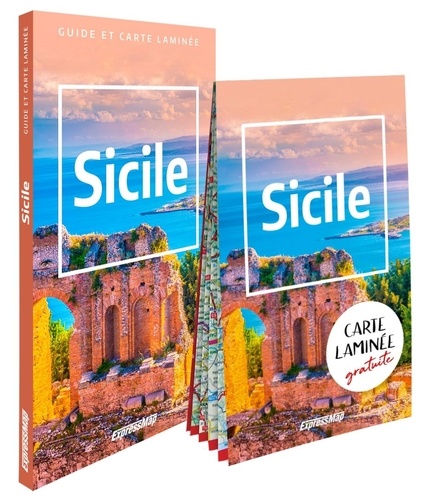 Sicile (guide et carte laminée)