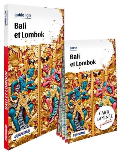 Bali et Lombok. Avec 1 carte laminée