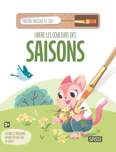 Libère les couleurs des saisons. Avec 1 pinceau