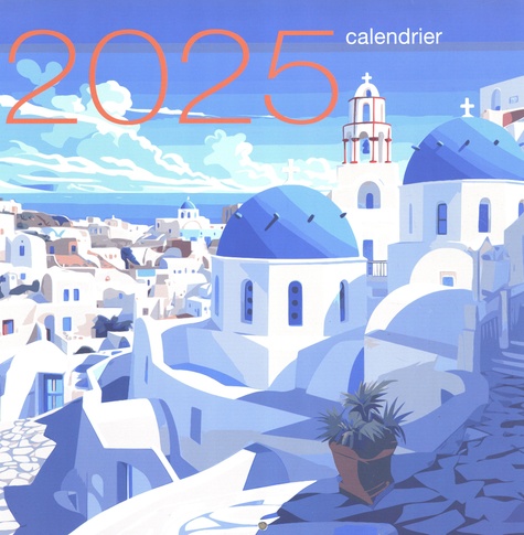 Calendrier mural Villes d'Europe. Edition 2025