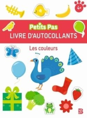 Livre d'autocollants Les couleurs