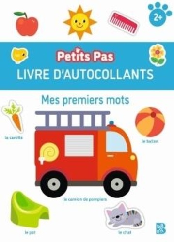 Livre d'autocollants Mes premiers mots