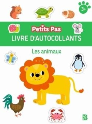 Livre d'autocollants Les animaux