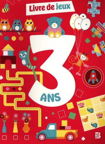 Livre de jeux 3 ans