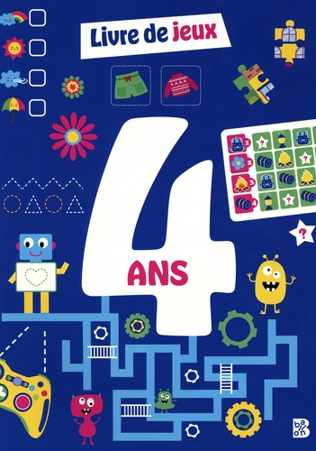 Livre de jeux 4 ans