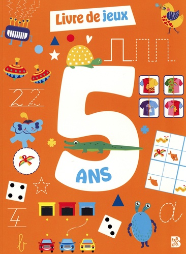 Livre de jeux 5 ans